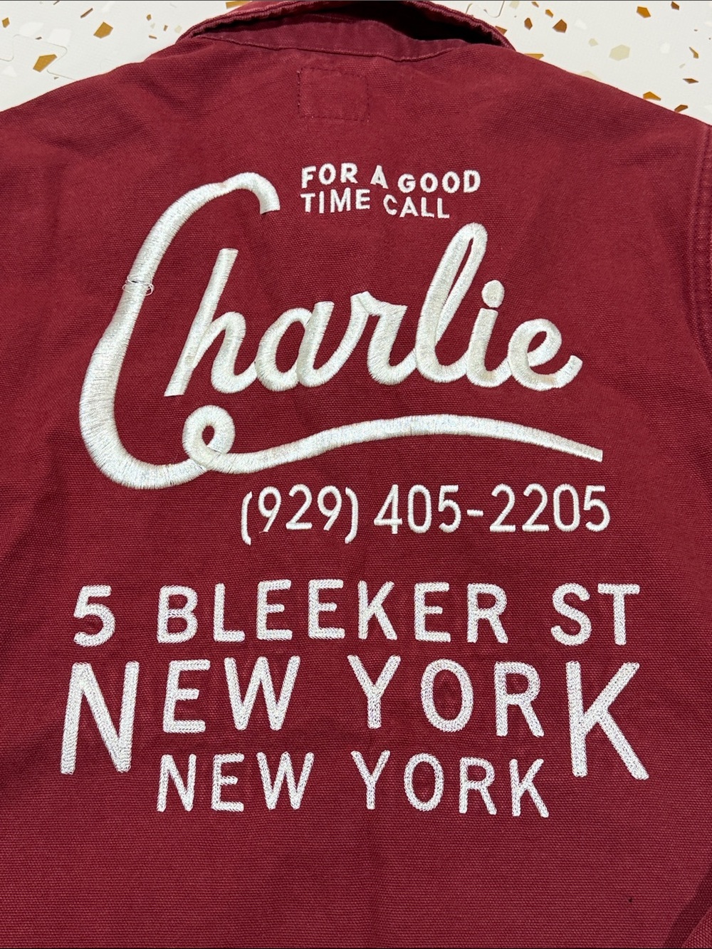 C as in Charlie Chore Jacket X Dinner Service - Picture 4 of 5